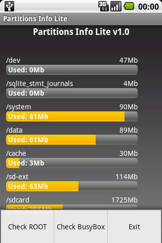 Partitions Info Lite screenshot 2