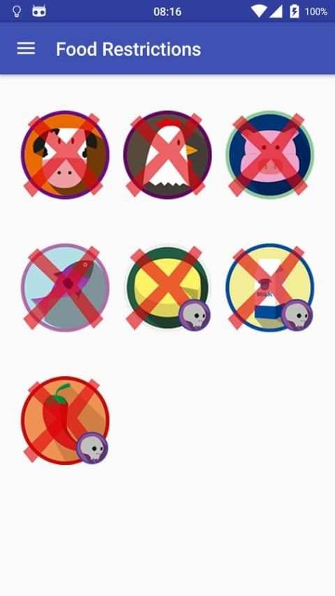Food Restrictions screenshot 6