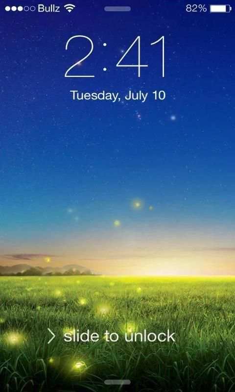 Firefly Lock Screen screenshot 3