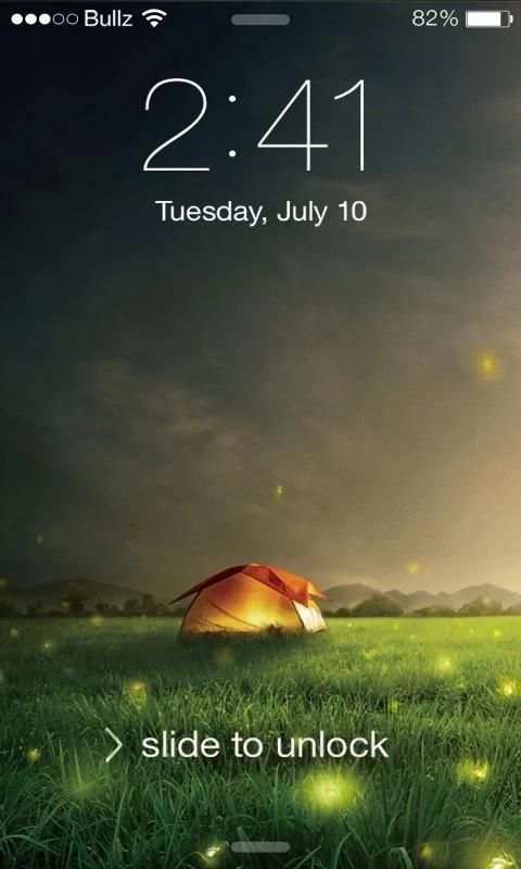 Firefly Lock Screen скриншот 5