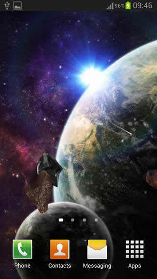 Space Live Wallpaper screenshot 5