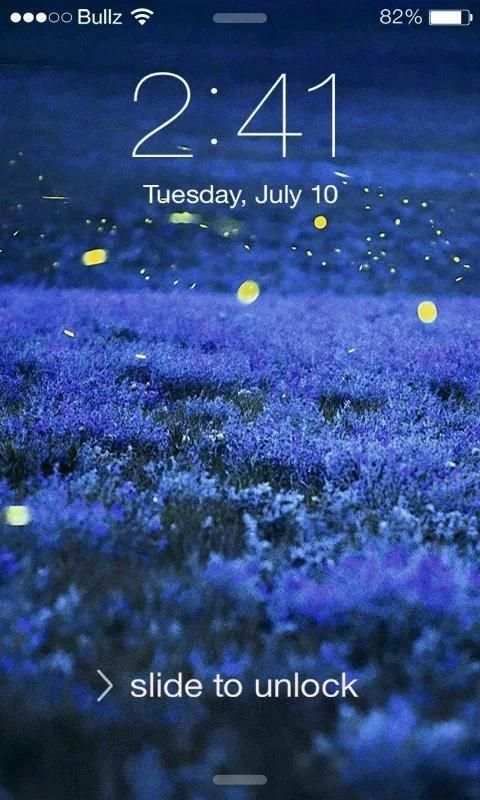 Firefly Lock Screen скриншот 4