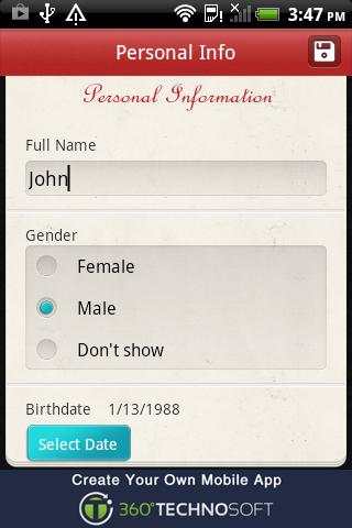 Resume ++ 1 تصوير الشاشة