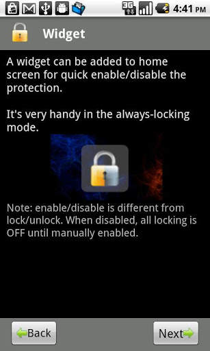 App Protector Lite screenshot 4