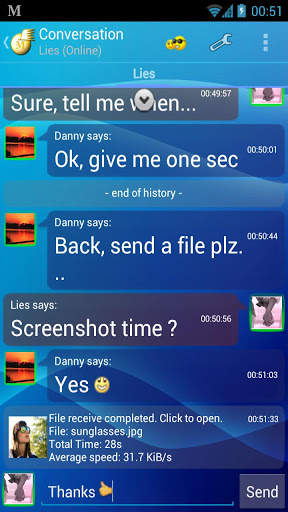 Mercury Messenger (Test) screenshot 3