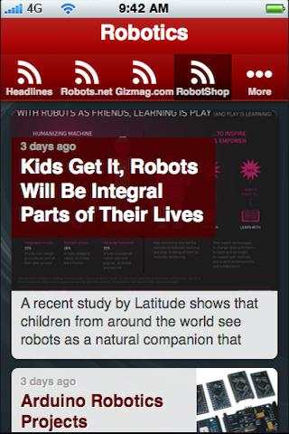Robotics screenshot 2