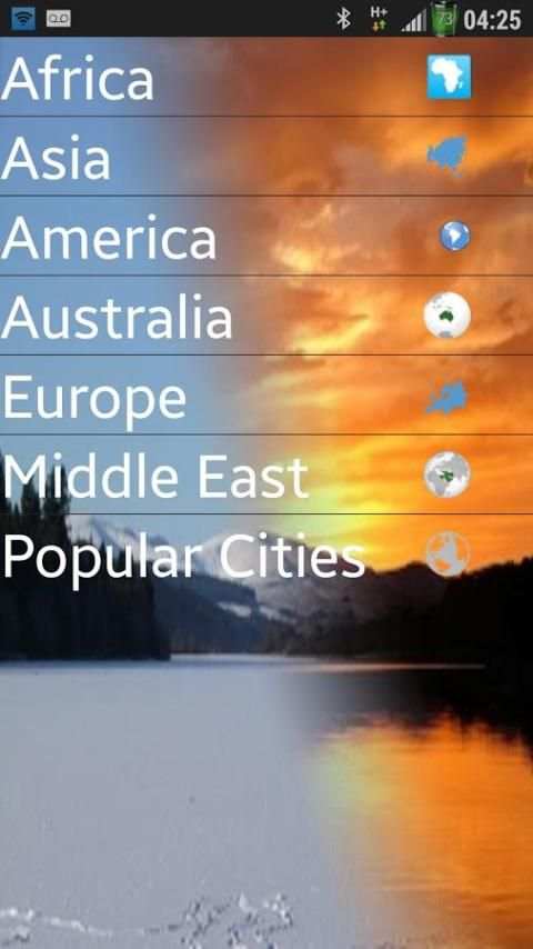 P Weather forecast 3 تصوير الشاشة