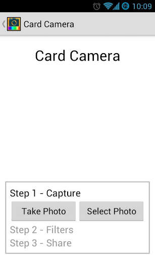 Card Camera Free screenshot 1