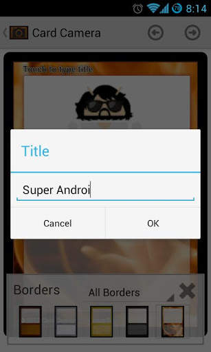 Card Camera Free screenshot 4