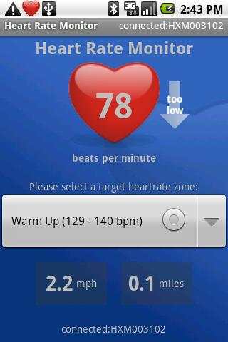 Heart Rate Monitor screenshot 1