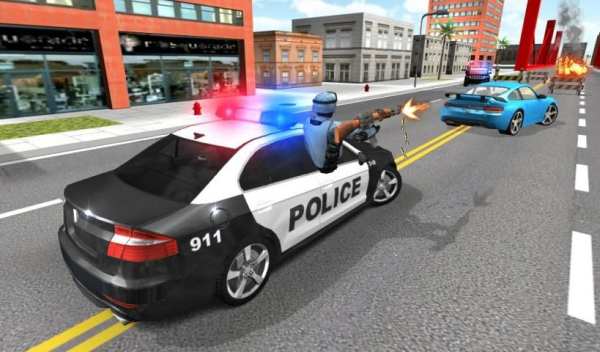 Police Car Racer 3D स्क्रीनशॉट 5