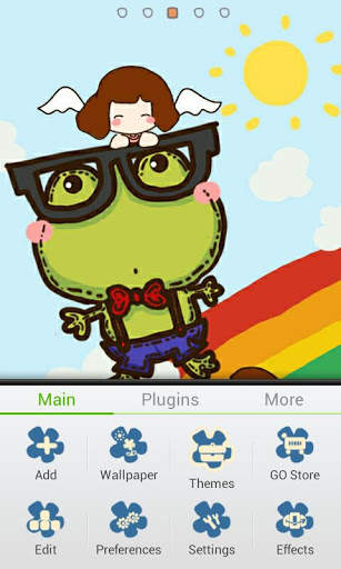 Zfrog Theme GO Launcher EX screenshot 5