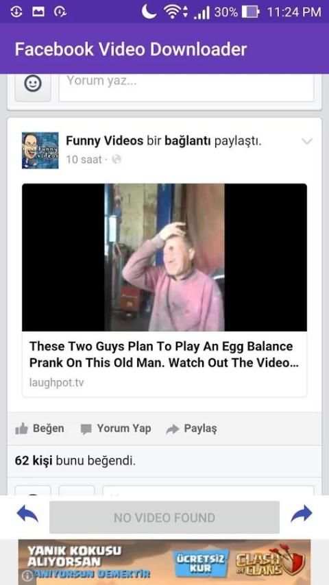 Video Downloader for Facebook screenshot 1