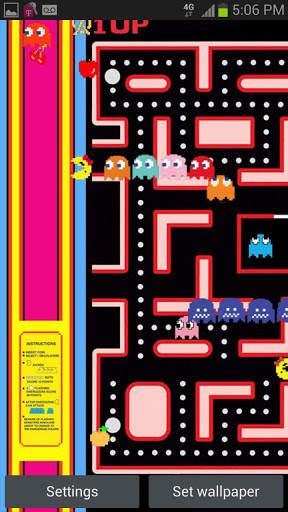 Play Pac Man So Cute LWP screenshot 3
