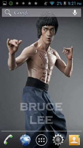 Bruce Lee Live Wallpaper screenshot 4
