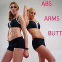 Abs Arms Butt workout on 9Apps