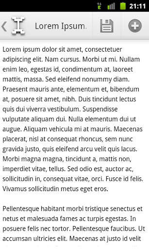 Ink Bar (Text Editor) screenshot 3