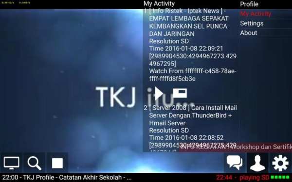 TKJ TV скриншот 2