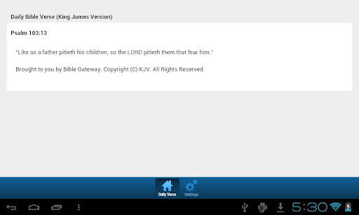 My Daily Bible Verse screenshot 1