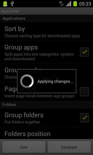AppZorter Lite for TouchWiz screenshot 4