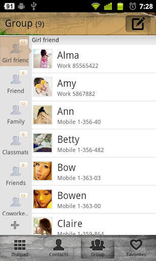 GO Contacts Graffiti Theme screenshot 4