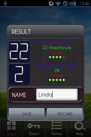 Breath Health Tester Free screenshot 3