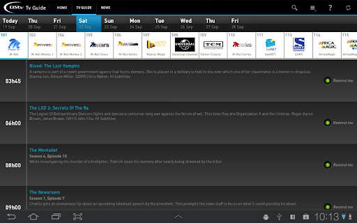 DStv for Tablets screenshot 3