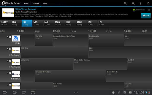 DStv for Tablets screenshot 5
