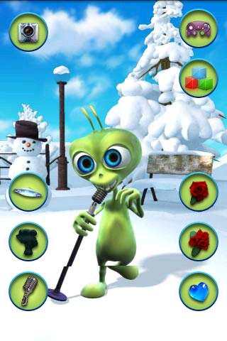 Talking Funny Alien screenshot 1