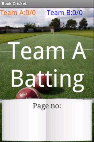 Book Cricket screenshot 1