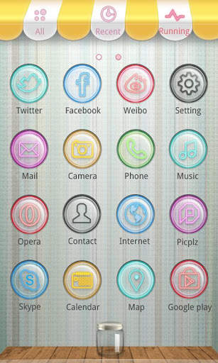 Candy Store GO Getjar Theme screenshot 2