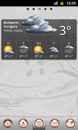 WhiteWomen GO Launcher Theme screenshot 1