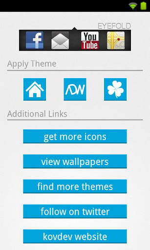Eyefold Free (launcher theme) screenshot 2