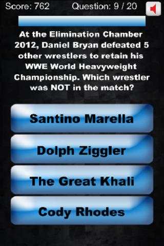 WWE Current Roster Trivia स्क्रीनशॉट 4