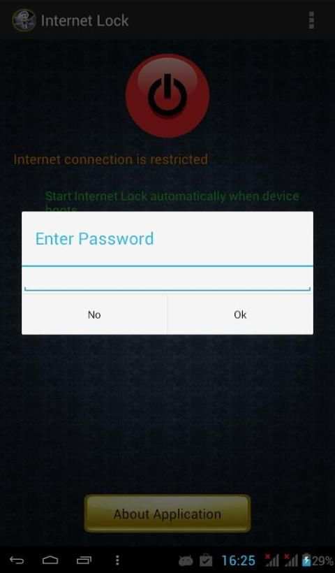 Internet Lock screenshot 1