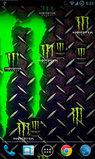 Monster Energy Falling LWP screenshot 4