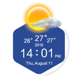 3D Calendar Clock Widget आइकन