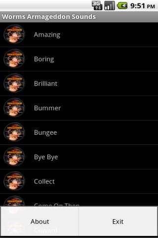 Worms Armageddon Funny Sounds screenshot 3