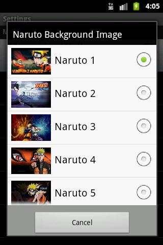 Naruto Live Wallpaper screenshot 3