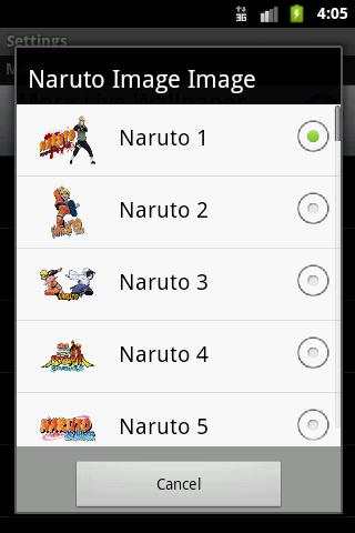 Naruto Live Wallpaper screenshot 4