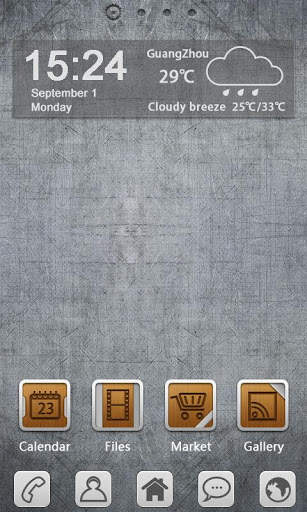 CO GO Launcher EX Theme screenshot 1