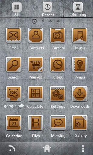 CO GO Launcher EX Theme screenshot 2