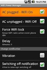 WiFi Power Manager screenshot 1