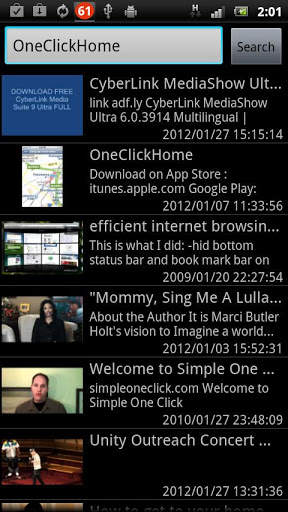 TubeSearch screenshot 1