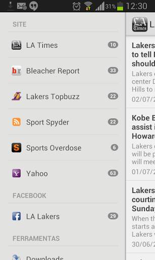 LA Lakers News screenshot 1