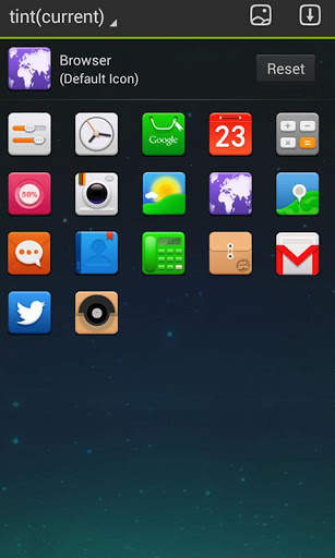 Tint GO LauncherTheme 3 تصوير الشاشة