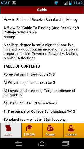 Free College Cash and Grants! screenshot 2