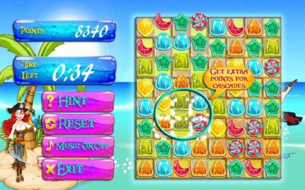 Candy Pirates screenshot 2
