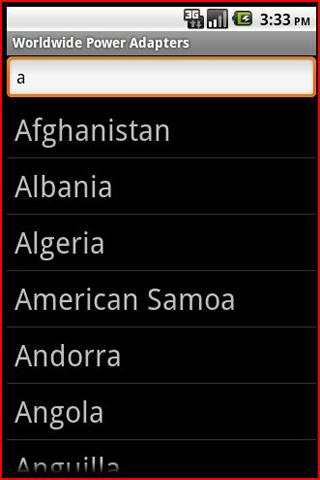 World Power Sockets &amp; Adapters screenshot 2