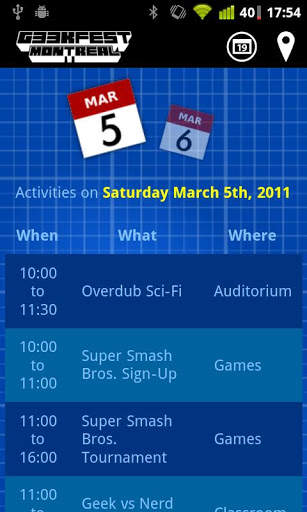 GeekFest Browser screenshot 2